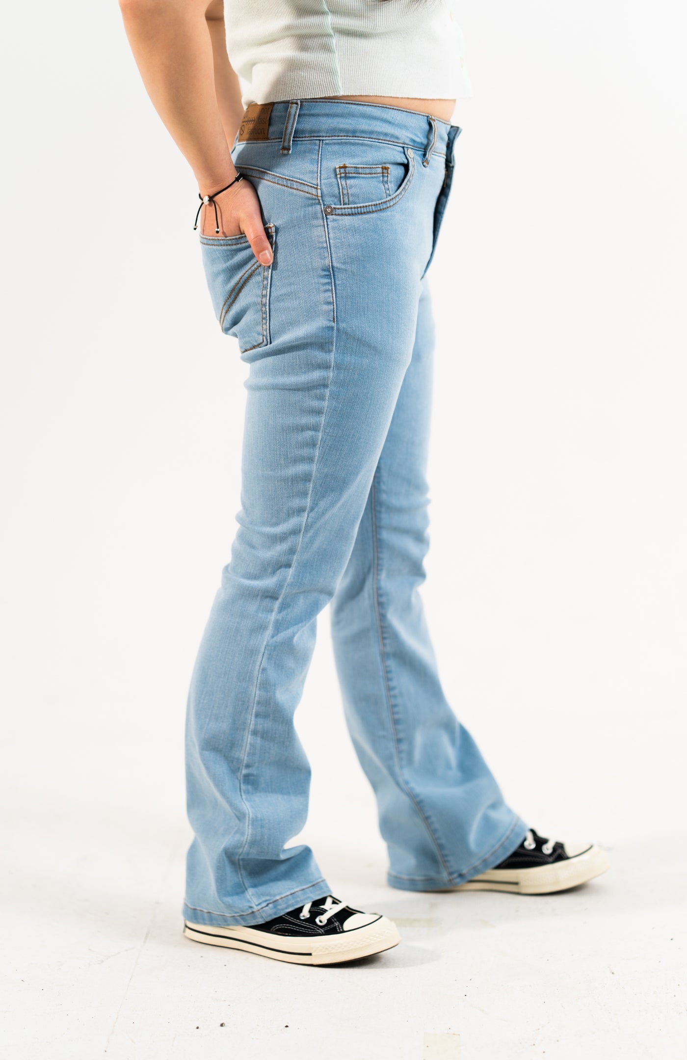 high rise bootcut - napoli