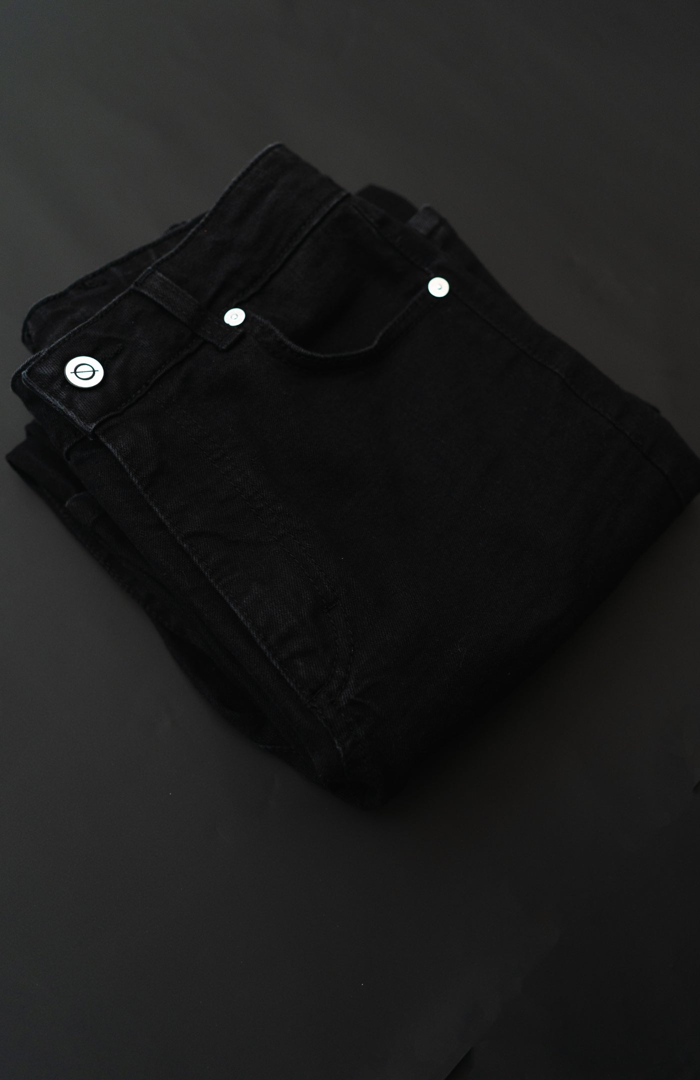 high rise skinny - nero